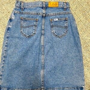Vintage LEE jean skirt